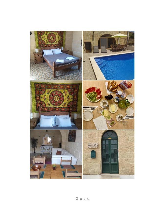 Farmhouse Tal Kaptan Kercem Bagian luar foto
