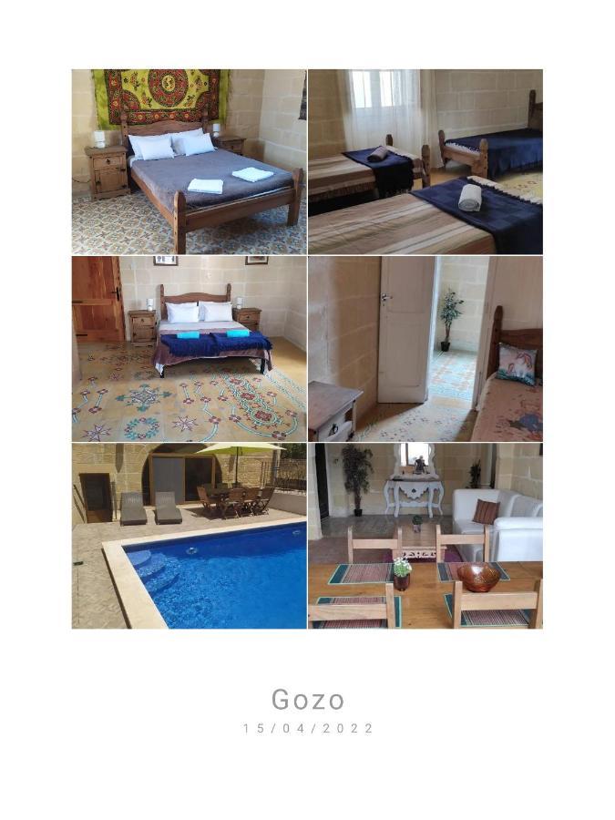 Farmhouse Tal Kaptan Kercem Bagian luar foto