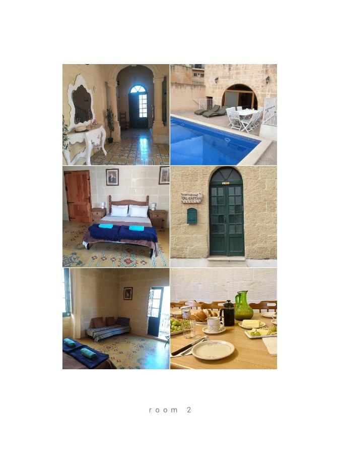 Farmhouse Tal Kaptan Kercem Bagian luar foto